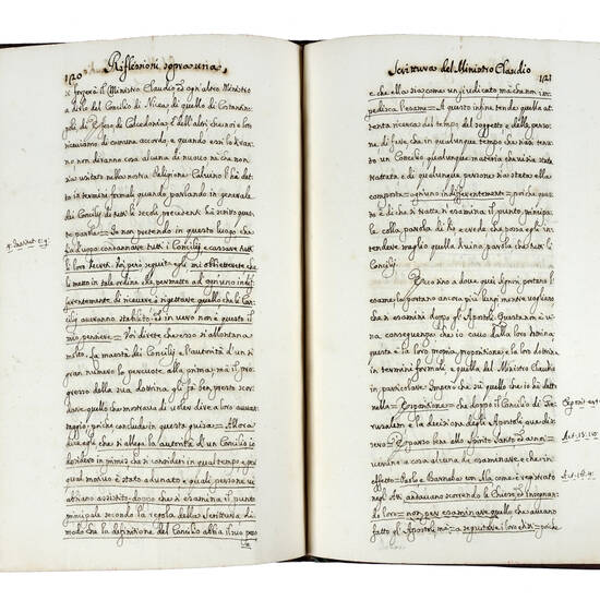 Opere tradotte. I: Conferenza tra M.r Bossuet vescovo di Mò ed il Ministro Claudio di Sciarenton sopra "la materia della Chiesa". Scritta in francese dal suddetto Bossuet e tradotta in italiano da L. D. C. A. J. P. S. in Avignone l'anno 1736; (segue:) Ri