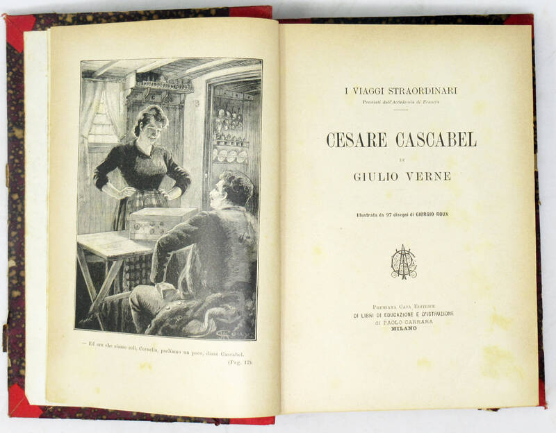 Cesare Cascabel. Illustrata da 97 disegni di G. Roux.