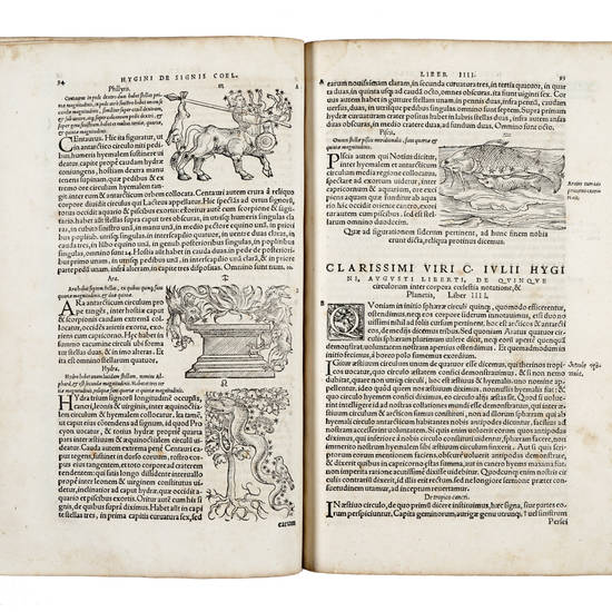 Fabularum liber...Eiusdem poeticon astronomicon Libri quatuor.