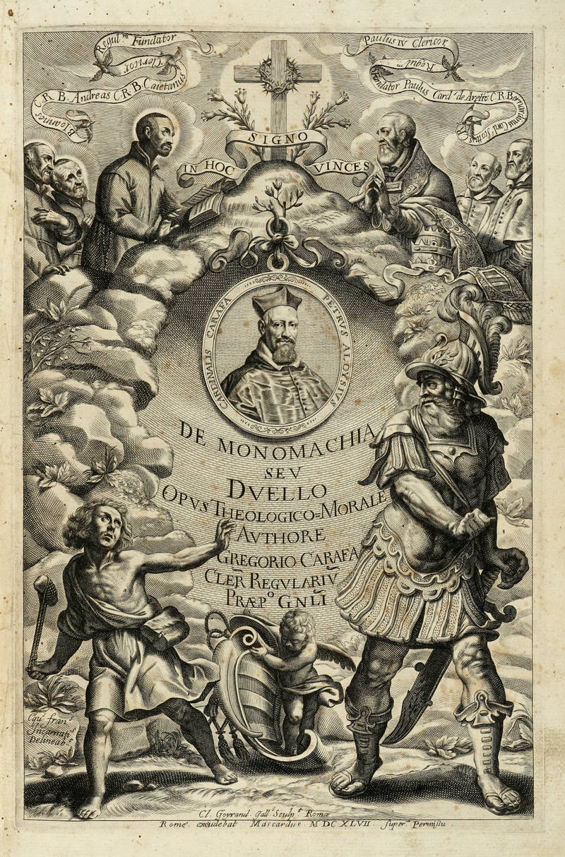 De Monomachia seu Duello. Opus theologico-morale. De Monomachia seu Duello. Opus theologico-morale.
