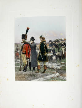 Cavaliers de Napoléon. Illustrations d'apres les tableaux et aquarelles de Édouard Detaille.