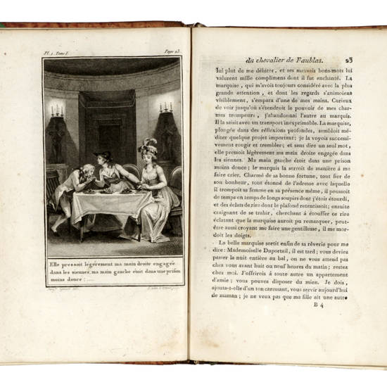 Les amours du chevalier de Faublas. Troisième édition, revue par l'auteur.