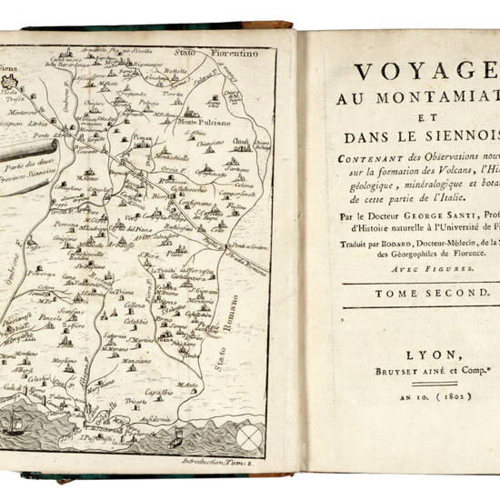 Voyage au Montamiata et dans le Siennois...Traduit per Bodard.