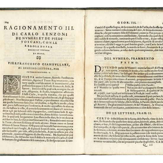 In difesa della lingua fiorentina, et di Dante. Con le regole da far bella et numerosa la prosa.