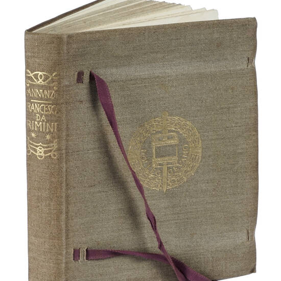 Francesca da Rimini. Tragedia....rappresentata in Roma nell'anno a di IX del mese di Dicembre 1901.