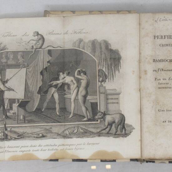 Les perfidies assassines, crimes et escroqueries d'un bambocheur du gran ton, ou l'amour et l'hymen qui la gobenz; par un Ecoureur aux portes ...