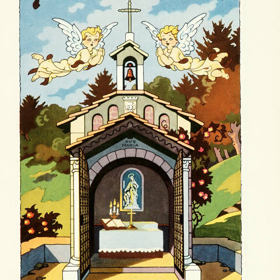 Il sogno di tre betulle [...] con illustrazioni a colori di Antonio Rubino.