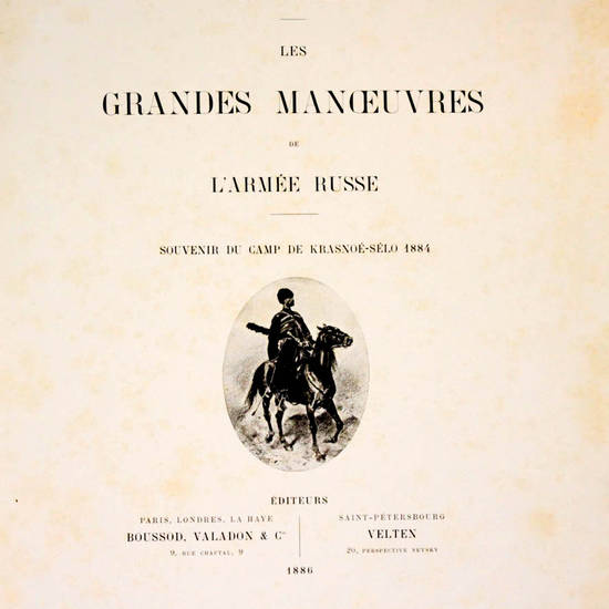 Les grandes manoeuvres de l'Armée Russe.