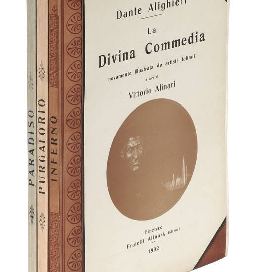 La Divina Commedia novamente illustrata da artisti italiani a cura di Vittorio Alinari.