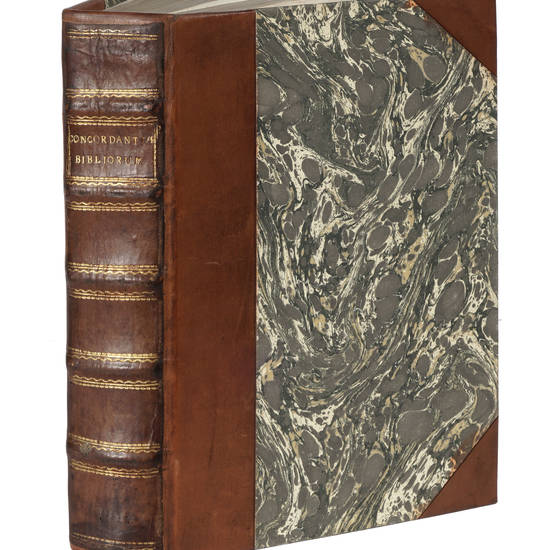 Sacrorum Bibliorum vulgatae editionis concordantiae...Recensitae, atque emendatae: primum à Francisco Luca...V.D. Huberti Phalesii.