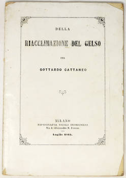 Della riacclimazione del gelso.