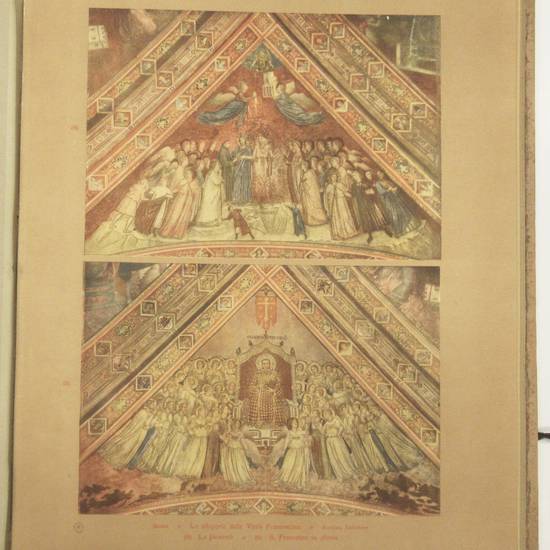 La Basilica di San Francesco d'Assisi. Con 45 tavole fuori testo. Monumenta Italicae Artis. (Nella ricorrenza del VII Centenario della morte del Serafico).