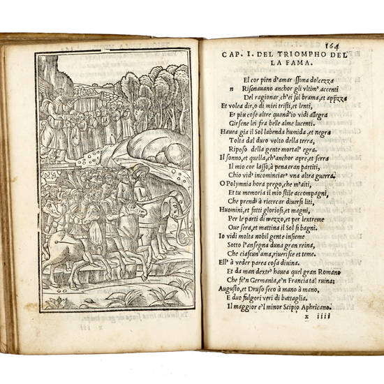 Il Petrarcha. (Sonetti, Canzoni, Trionfi).
