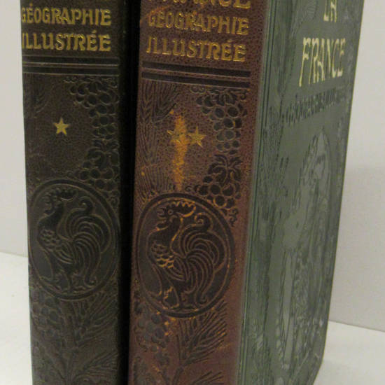 La France. Géographie illustrée. 28 Planches hors Texte. 21 Cartes et Plans en noir et en couleurs. 871 Reproductions photographiques.