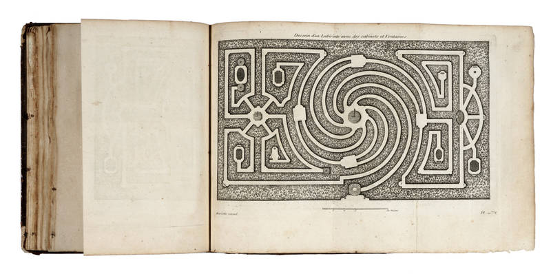 La theorie et la Pratique du Jardinage...contenant plusieurs plans et dispositions generales de Jardins.... La theorie et la Pratique du Jardinage...contenant plusieurs plans et dispositions generales de Jardins....