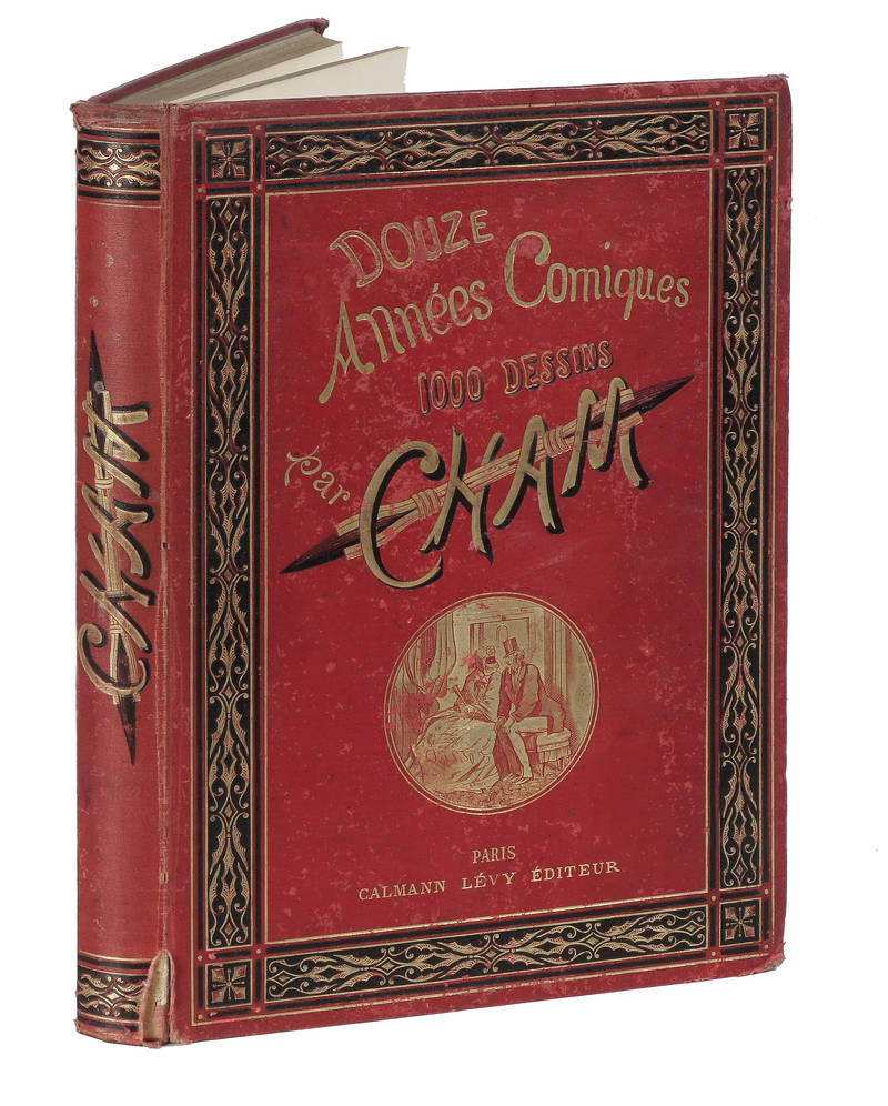 Douze années comiques par Cham 1868-1879. 1000 gravures. Introduction par Ludovic Halévy.