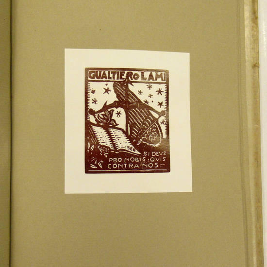 Ex-libris e marchi editoriali di Luigi Servolini, con 25 incisioni originali.
