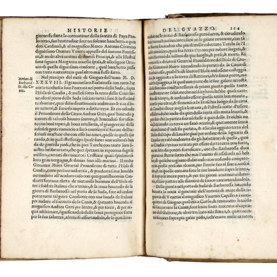 Historie, di tutti i fatti degni di memoria nel mondo successi dell'anno M.D.XXIIII. sino a questo presente con molte cose novamente giunte...