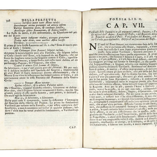 Della perfetta poesia italiana spiegata e dimostrata con varie osservazioni...Con le annotazioni critiche dell'abate Anton Maria Salvini pubblico Lettore di Firenze, e Accademico della Crusca.