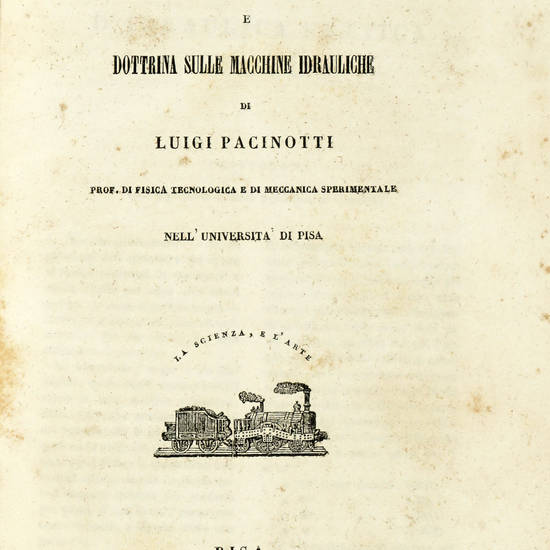Esperienze e principj d'idraulica e dottrina sulle macchine idrauliche... Esperienze e principj d'idraulica e dottrina sulle macchine idrauliche...