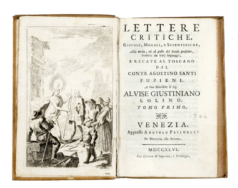 Lettere critiche, giocose, morali, e scientifiche, alla moda, ed al gusto del secolo presente, tradotte da varj linguaggi, e recate al toscano dal conte...
