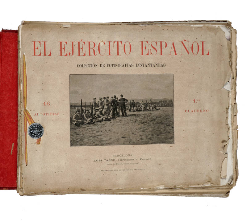 EJERCITO (El) Español. Colleciòn de fotografias instantaneas.