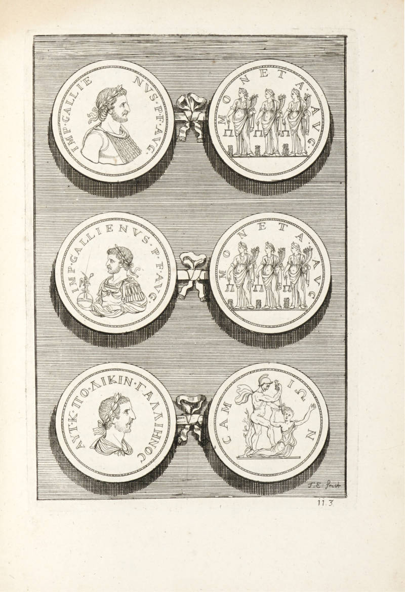 Selectiora Numismata in aere maximi moduli e Museo illustrissimi D.D. Francisci De Camps. Parisiis, Ant. Dezallier, 1694.