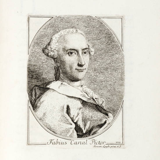 Compendio delle vite de' Pittori Veneziani istorici più rinomati del presente secolo con i suoi ritratti.