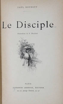 Le Disciple. Illustrations de S. Macchiati.
