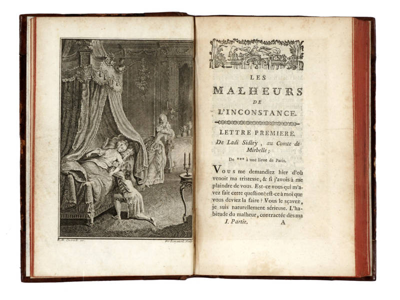 Les Malheurs de l'Incostance, ou Lettres de la Marquise de Syrcé et du Comte de Mirbelle.
