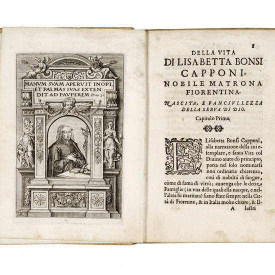 Vita di Elisabetta Bonsi Capponi nobile matrona fiorentina.