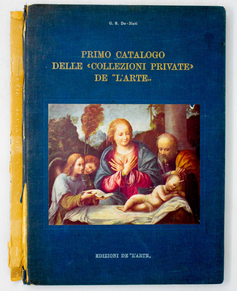 Primo catalogo delle "Collezioni private" de "L'Arte". Primo catalogo delle "Collezioni private" de "L'Arte".