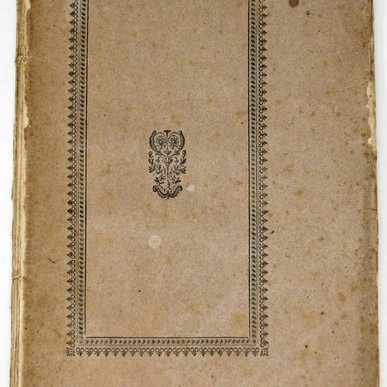 GIUDIZIO di un Toscano sulla Tragedia Antonio Foscarini di Gio. B. Niccolini (Estr.).