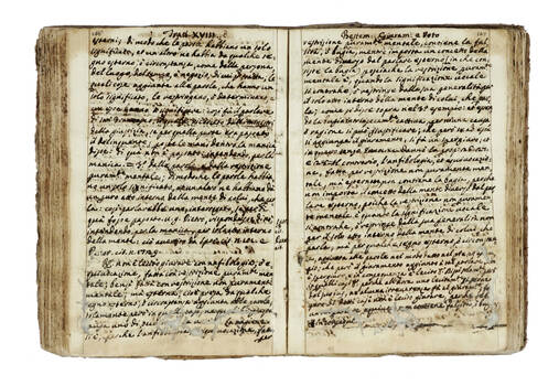 Manuale morale ad uso del Pré Ruffino da Pesaro de Min. Oss. Rif. di S. Franco. 1734. A questa Libreria delle Grazie presso Sinigaglia - 4 marzo 1761.