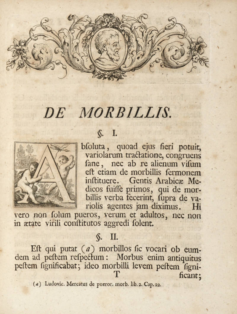 De Variolis et Morbillis Tractatus phisico-mechanicus ...serenissimo regio electorali Principi Friderico Christiano dicatus.