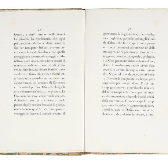 Gli Amori Pastorali di Dafni e di Cloe di Longo Sofista tradotti dalla lingua greca nella nostra toscana dal Commendatore Annibal Caro.