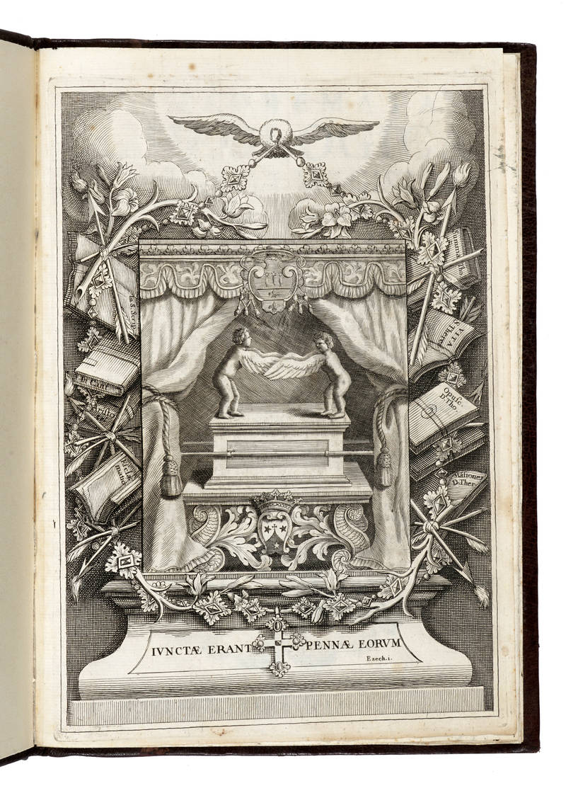 Theoremata theologica Angelici Magistri quinti ecclesiae doctoris...Disputabuntur publicè Romae in Ecclesia S. Mariae de Scala Anno MDCCX. Mense Paji, die Hora 21.