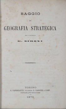 Saggio di geografia strategica.