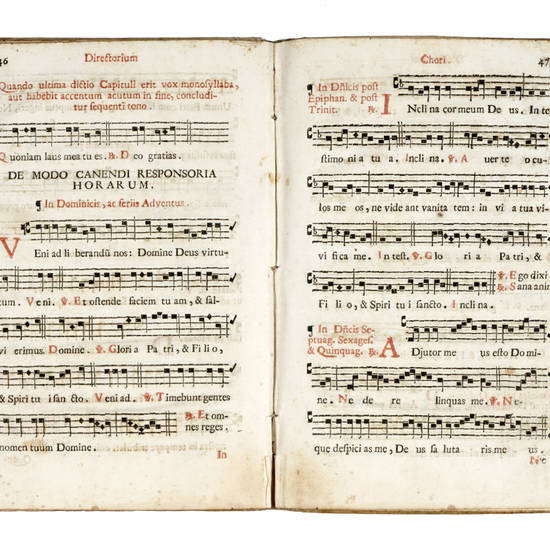 Directorium Chori, una cum Processionali justa ordinem, ac ritum fratrum dei genitricis Virginis Mariae de Monte Carmeli...