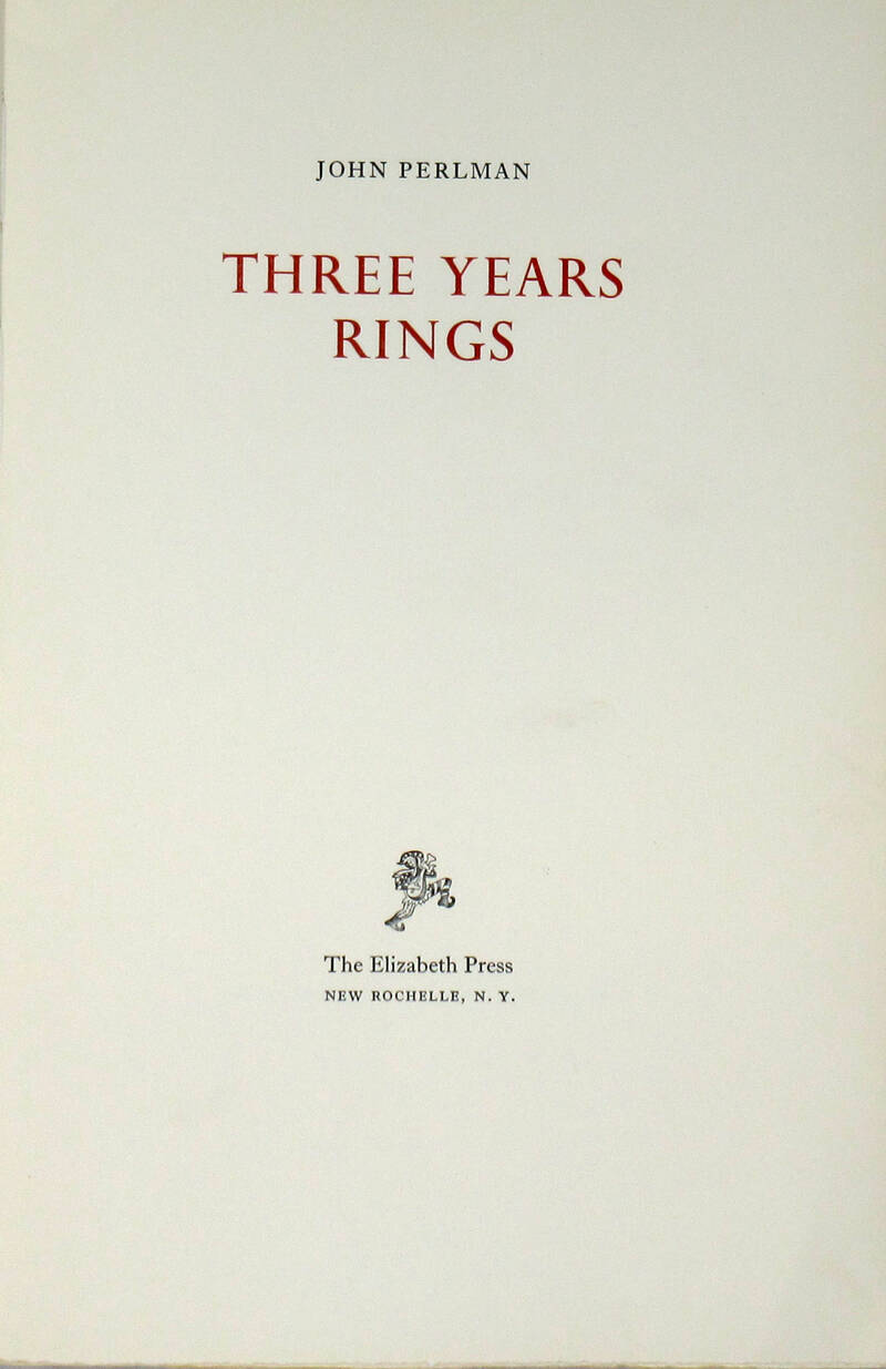 Three Years Rings.