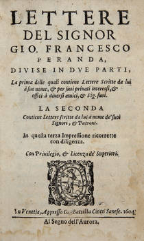 Lettere divise in due parti...