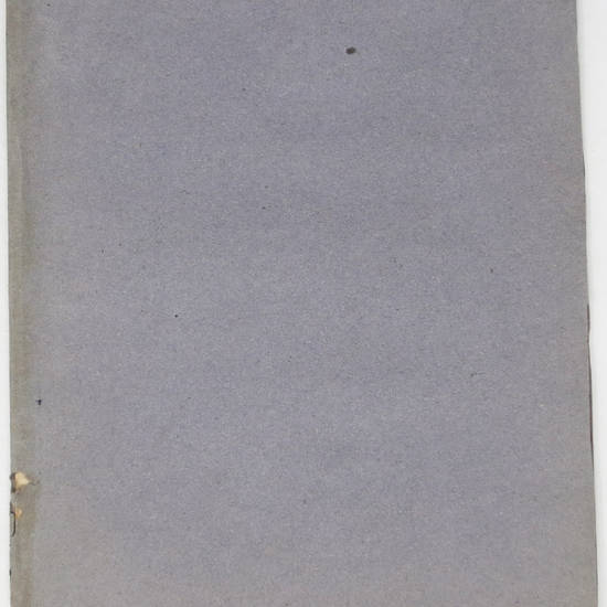 DELIBERAZIONE / Sopra Certi Ordini, / che si debbono osservare nella Came- / ra Fiscale, e nel Magistrato de' Ca- / pitani di Parte circa i beni de' / Ribelli, e Banditi, e lor / Creditori, / Fatta adi XXVIII. di Settembre. / MDLV.
