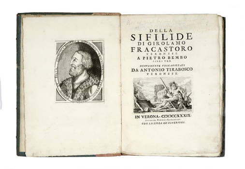 Della Sifilide... a Pietro Bembo libri tre. Nuovamente volgarizzati da Antonio Tirabosco Veronese.