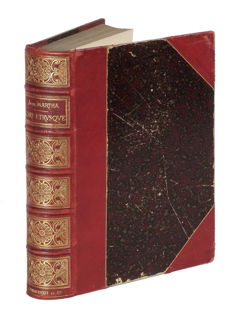 L'art étrusque, illustré de 4 planches en couleur et 400 gravures sans le texte.
