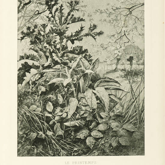 Poésies du Foyer et de l'Ecole. Extraites des oeuvres de l'Auteur avec des Pièces inédites. Illustrations de A.Mucha, portrait par L.Fleming.
