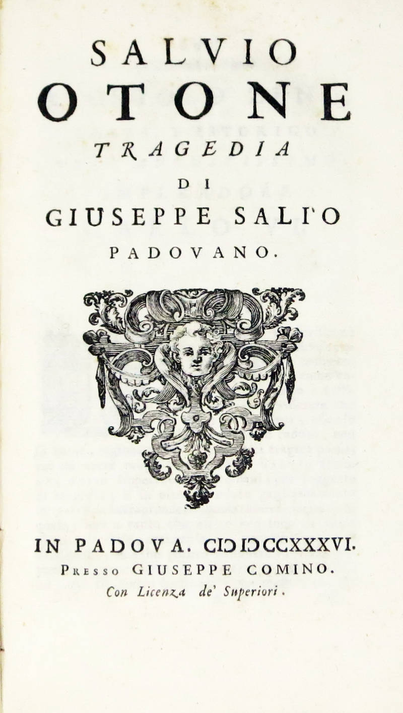 Salvio Otone. Tragedia.