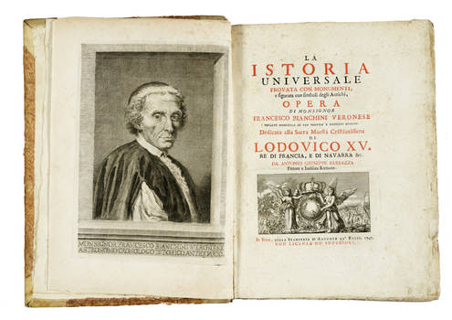 La storia universale provata con monumenti, e figurata con simboli degli Antichi...Dedicata...(a) Lodovico XV Re di Francia, e di Navarra, ecc. da Antonio Giuseppe Barazza pittore e incisore romano.