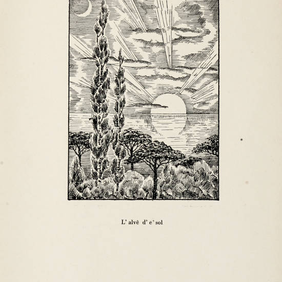 Gôssa e mulèna (buccia e polpa). Illustrazioni di Giovanni Minguzzi. Presentazione di F. Balilla Pratella. Gôssa e mulèna (buccia e polpa). Illustrazioni di Giovanni Minguzzi. Presentazione di F. Balilla Pratella.