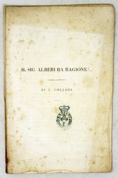 Il sig. Albèri ha ragione! ...Dialogo apologetico.