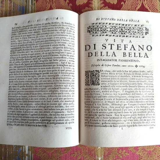 Cominciamento e Progresso dell'Arte dell'Intagliare in Rame, colle Vite di molti de' più eccellenti Maestri della stessa Professione. Opera di Filippo Baldinucci fiorentino, Accademico della Crusca. All'Illustriss. Sig. Abate Francesco Marucelli. ( Segu Cominciamento e Progresso dell'Arte dell'Intagliare in Rame, colle Vite di molti de' più eccellenti Maestri della stessa Professione. Opera di Filippo Baldinucci fiorentino, Accademico della Crusca. All'Illustriss. Sig. Abate Francesco Marucelli. ( Segu